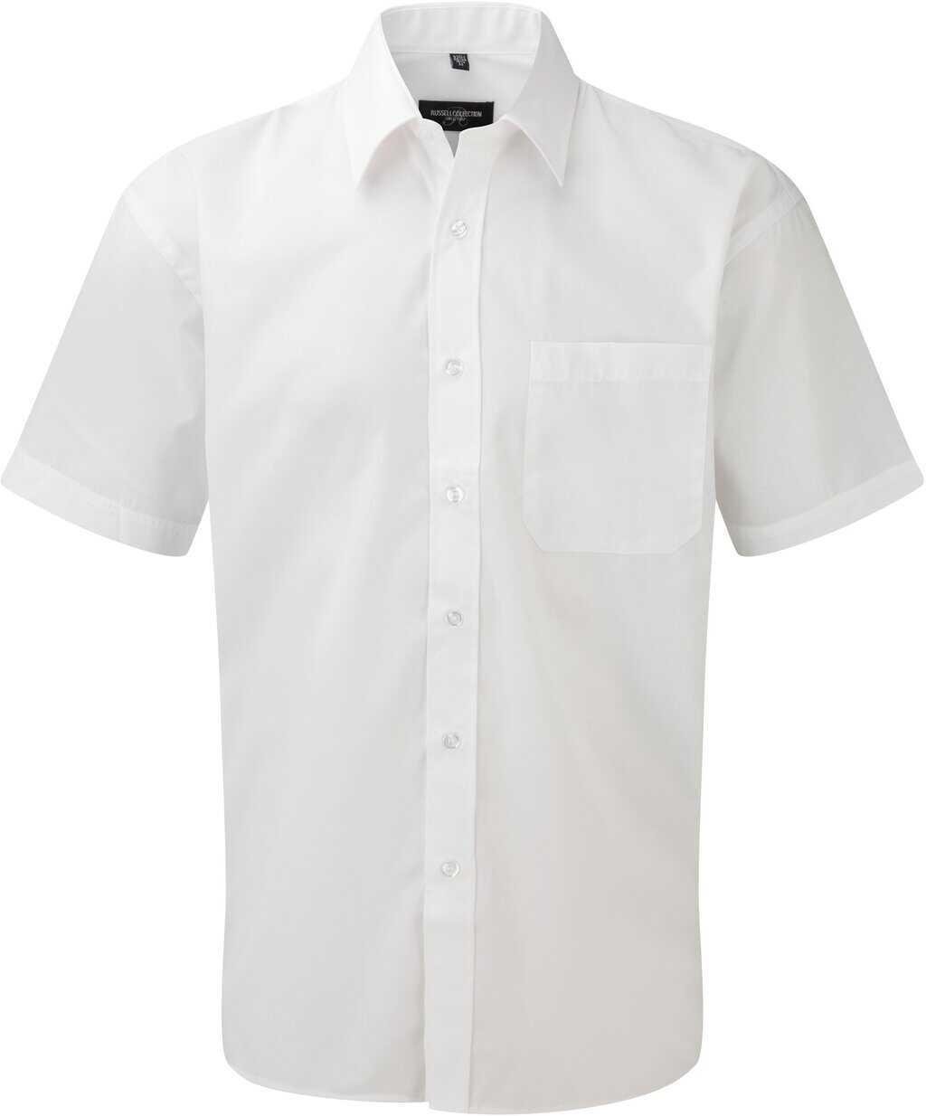 Men's Ss Polycotton Poplin Shirt