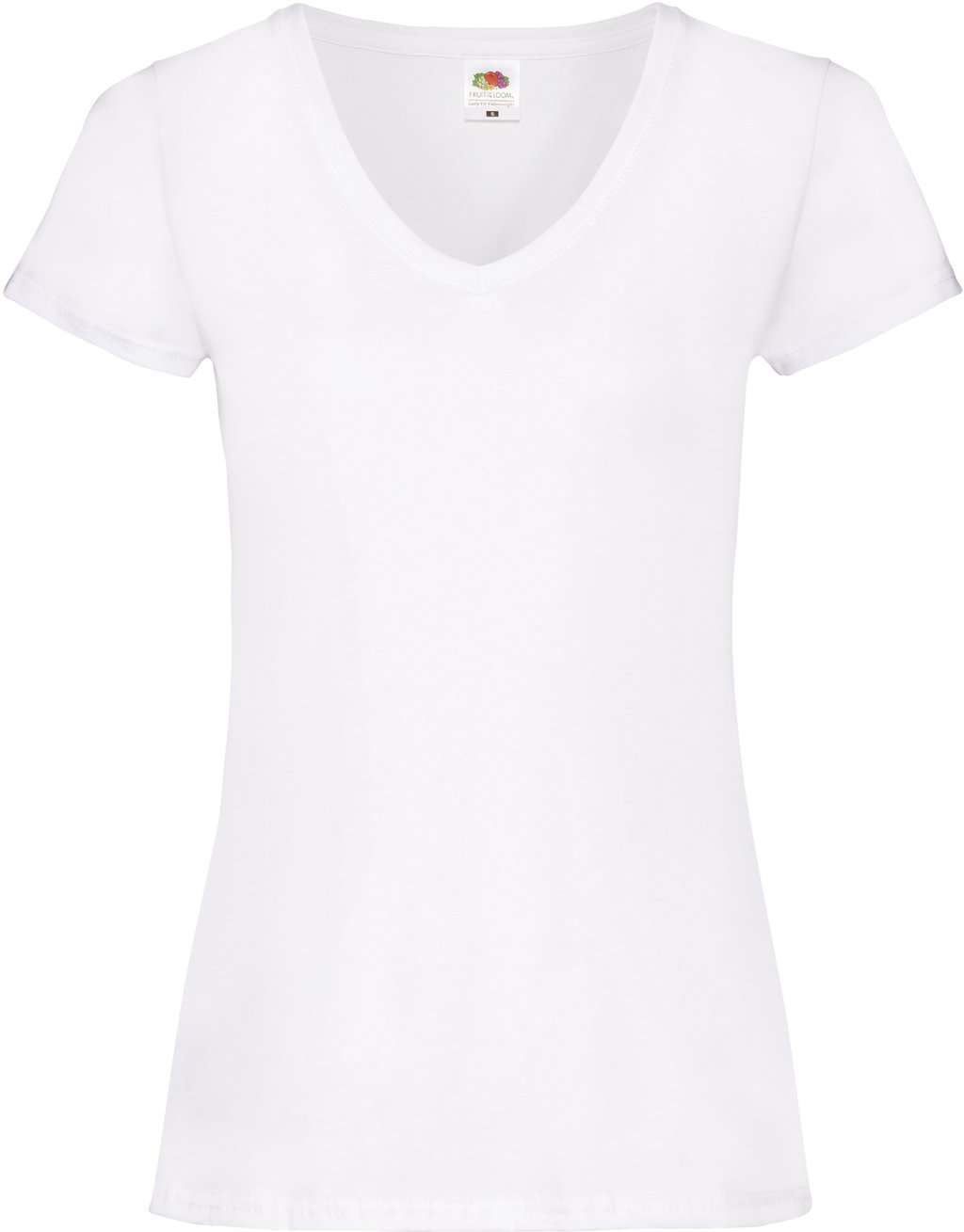 Lady-fit Valueweight V-neck T (61-398-0)