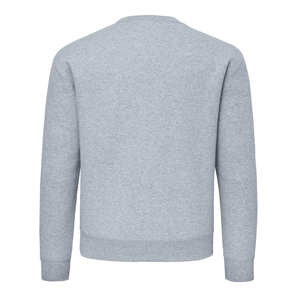 Katoenen heren sweater met ronde hals