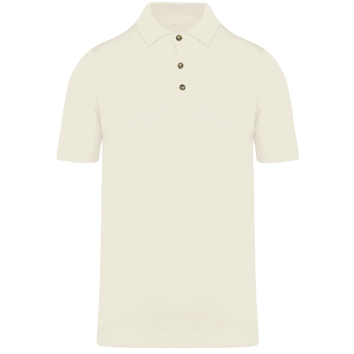Ecologische tricot herenpolo