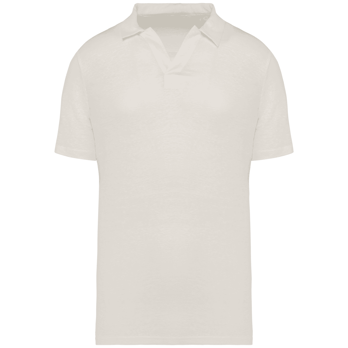 Linnen herenpolo