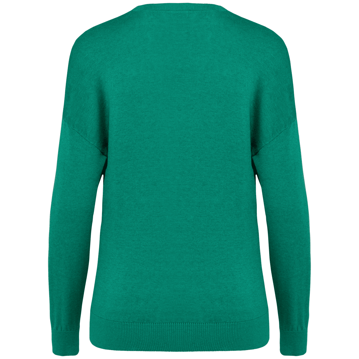 Ecologische damespullover met V-hals van lyocell - Afbeelding 5