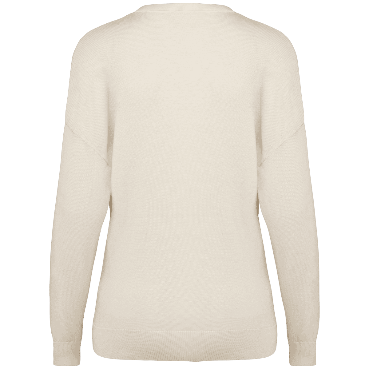 Ecologische damespullover met V-hals van lyocell - Afbeelding 8