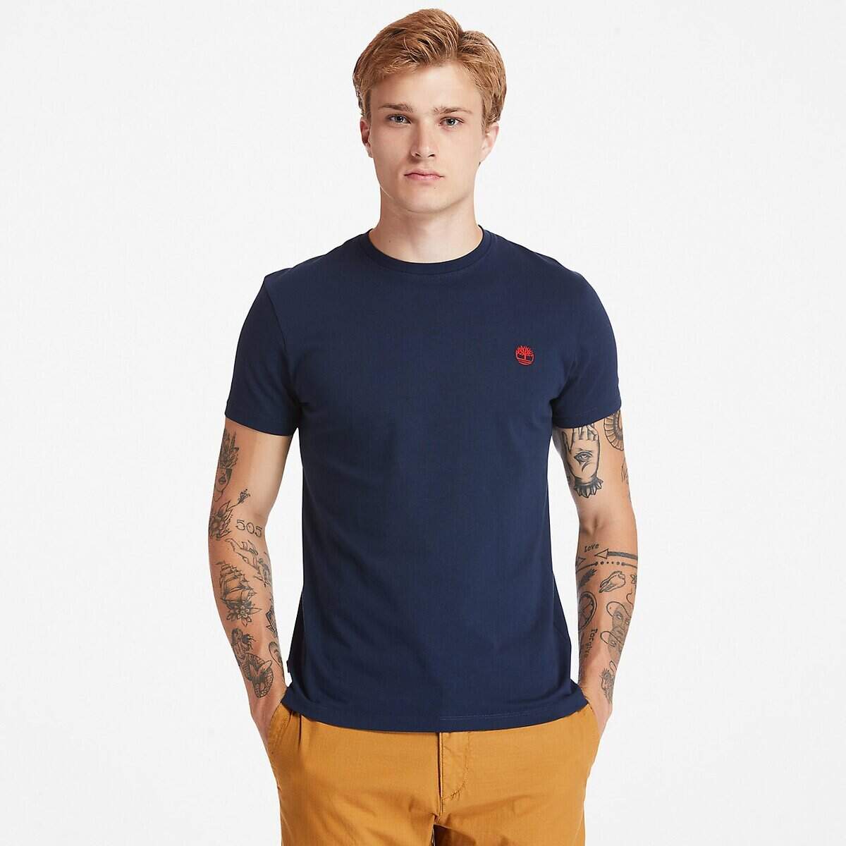 Cotton t-shirt dustan river - Afbeelding 3