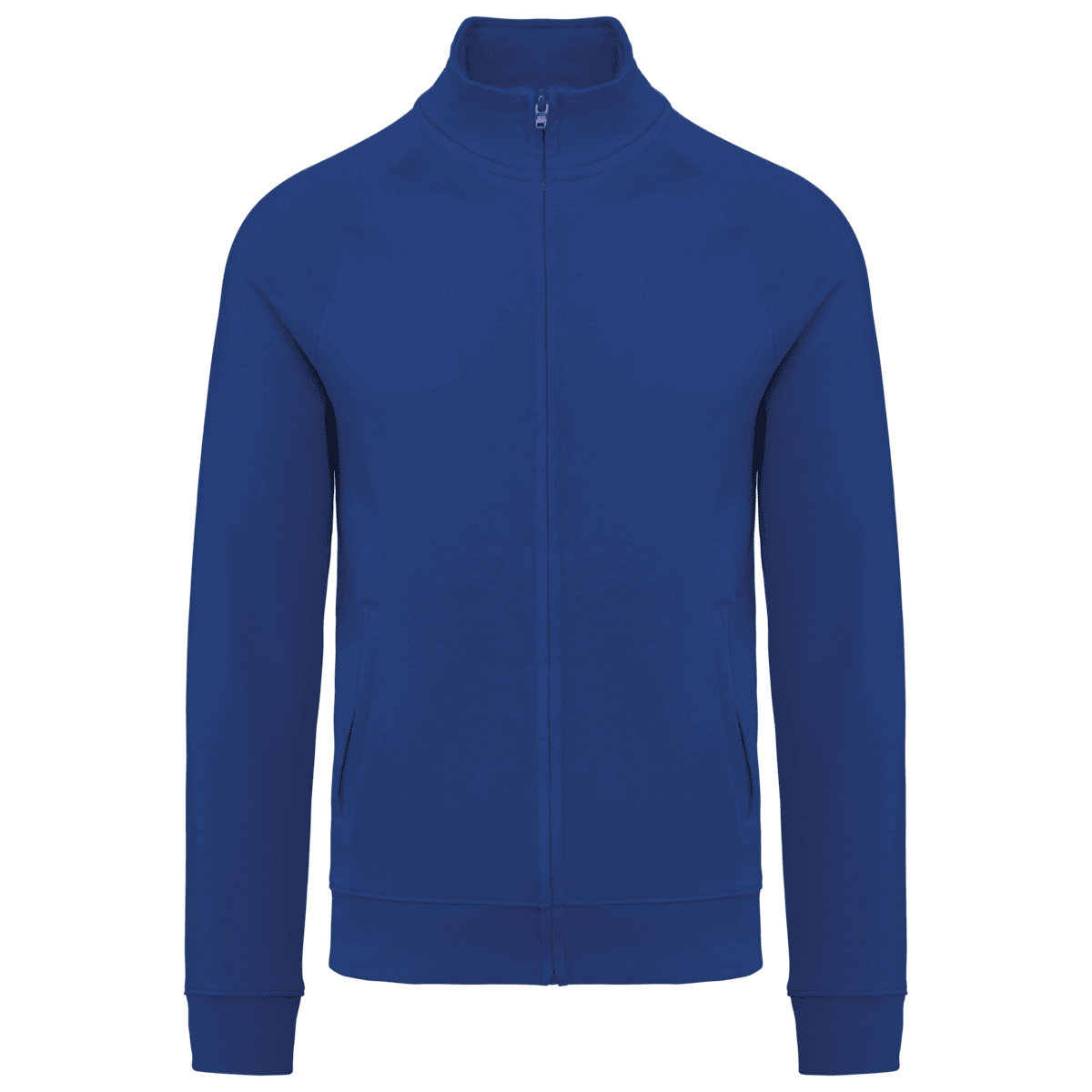 Katoenen sweatvest met raglanmouwen
