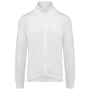 Katoenen sweatvest met raglanmouwen