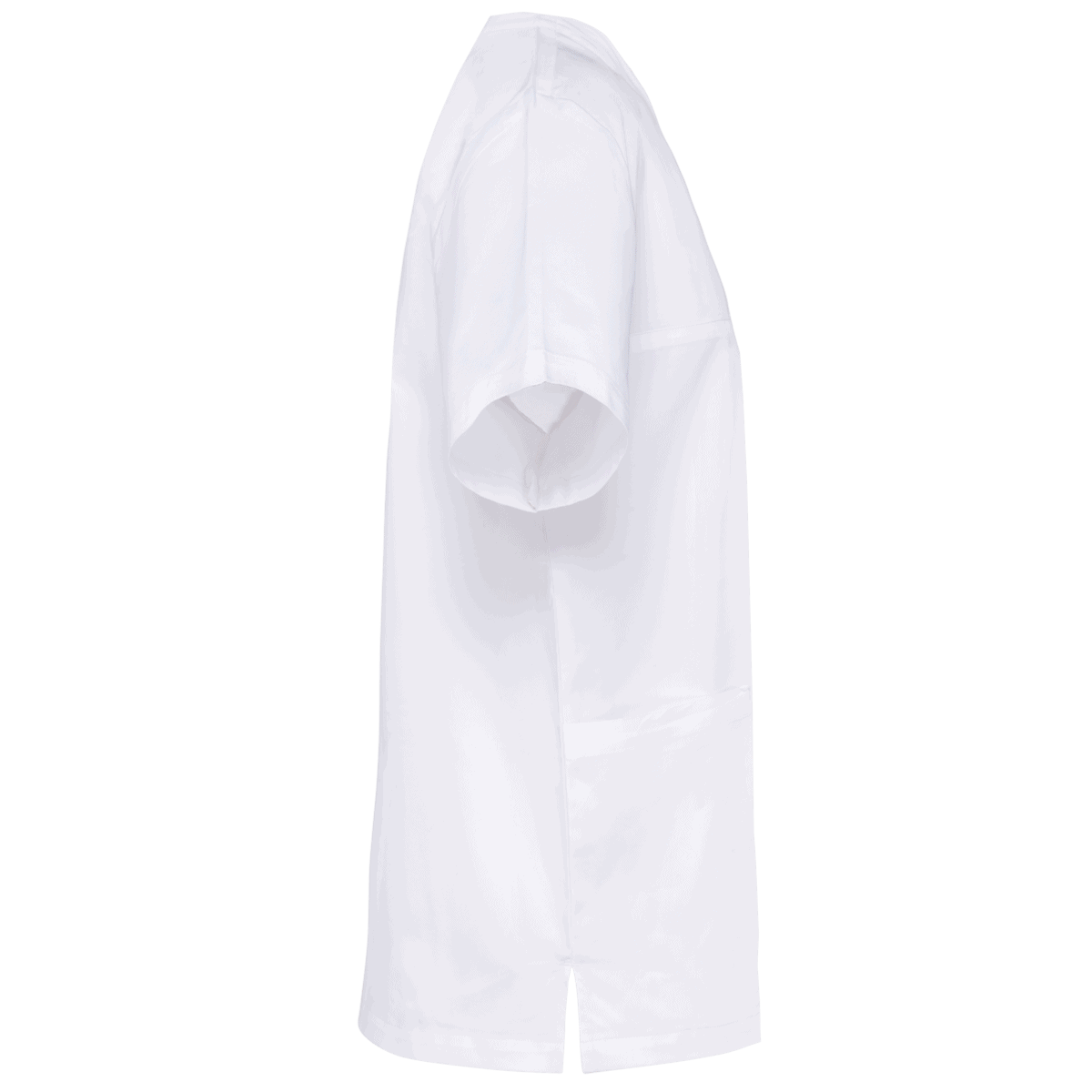 Unisex tuniek met korte mouwen in polykatoen - Afbeelding 3