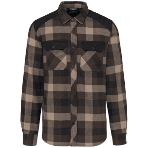 Geruit overshirt met zakken