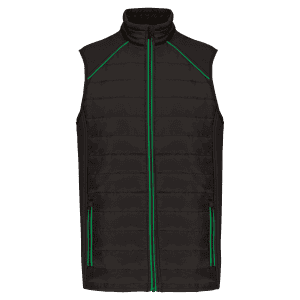 Bodywarmer Day To Day in twee stoffen