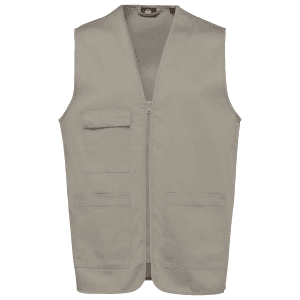 Bodywarmer polykatoen multizakken