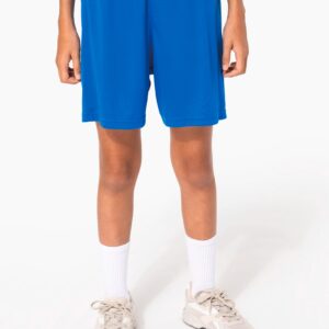 Sportshort van polyester voor kinderen