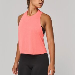 Dames triblend croptop