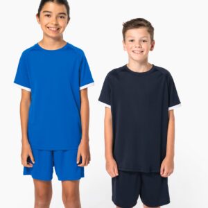 Sport-t-shirt van polyester voor kinderen