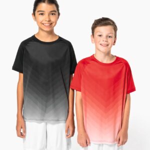 Multisporttruitje van gesublimeerd polyester voor kinderen
