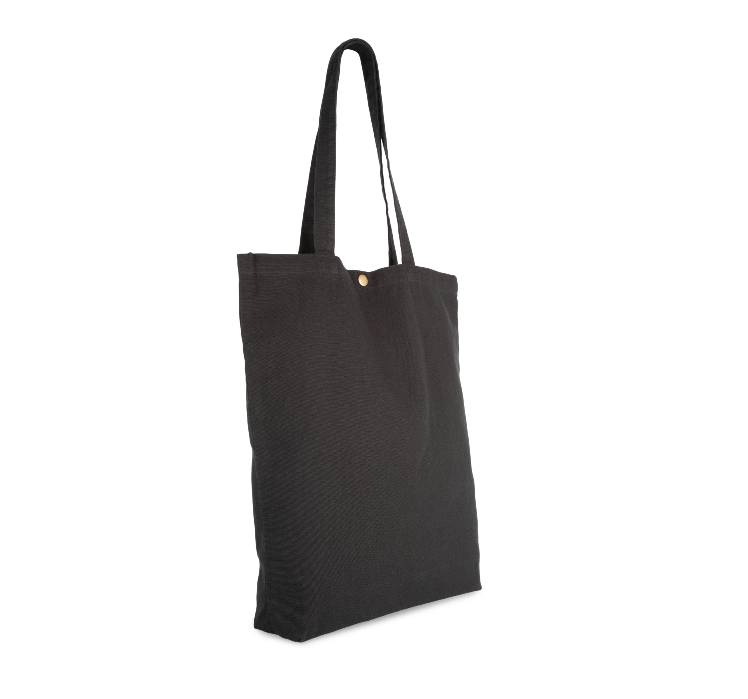 Shopper van verwassen katoen