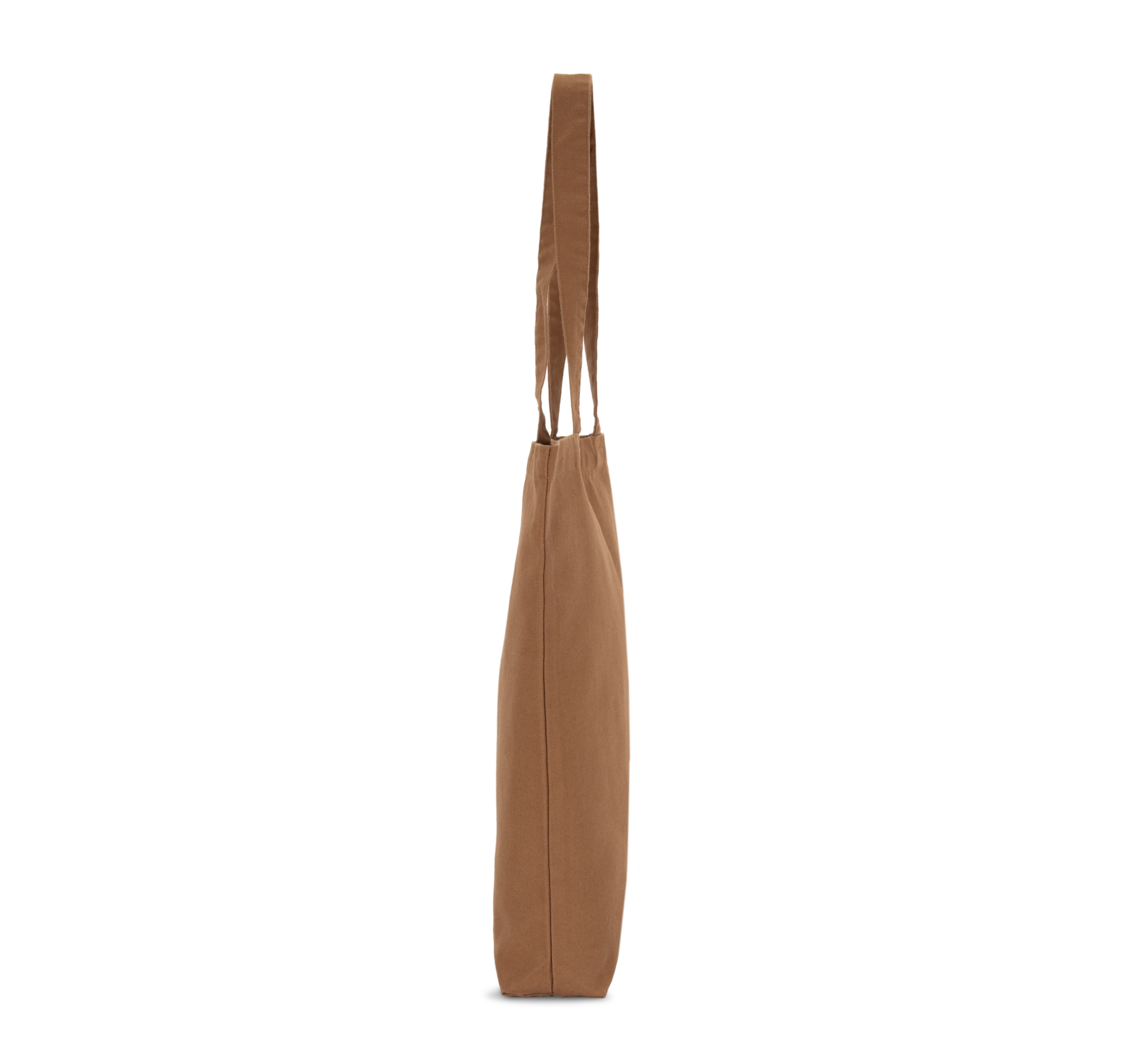 Shopper van verwassen katoen
