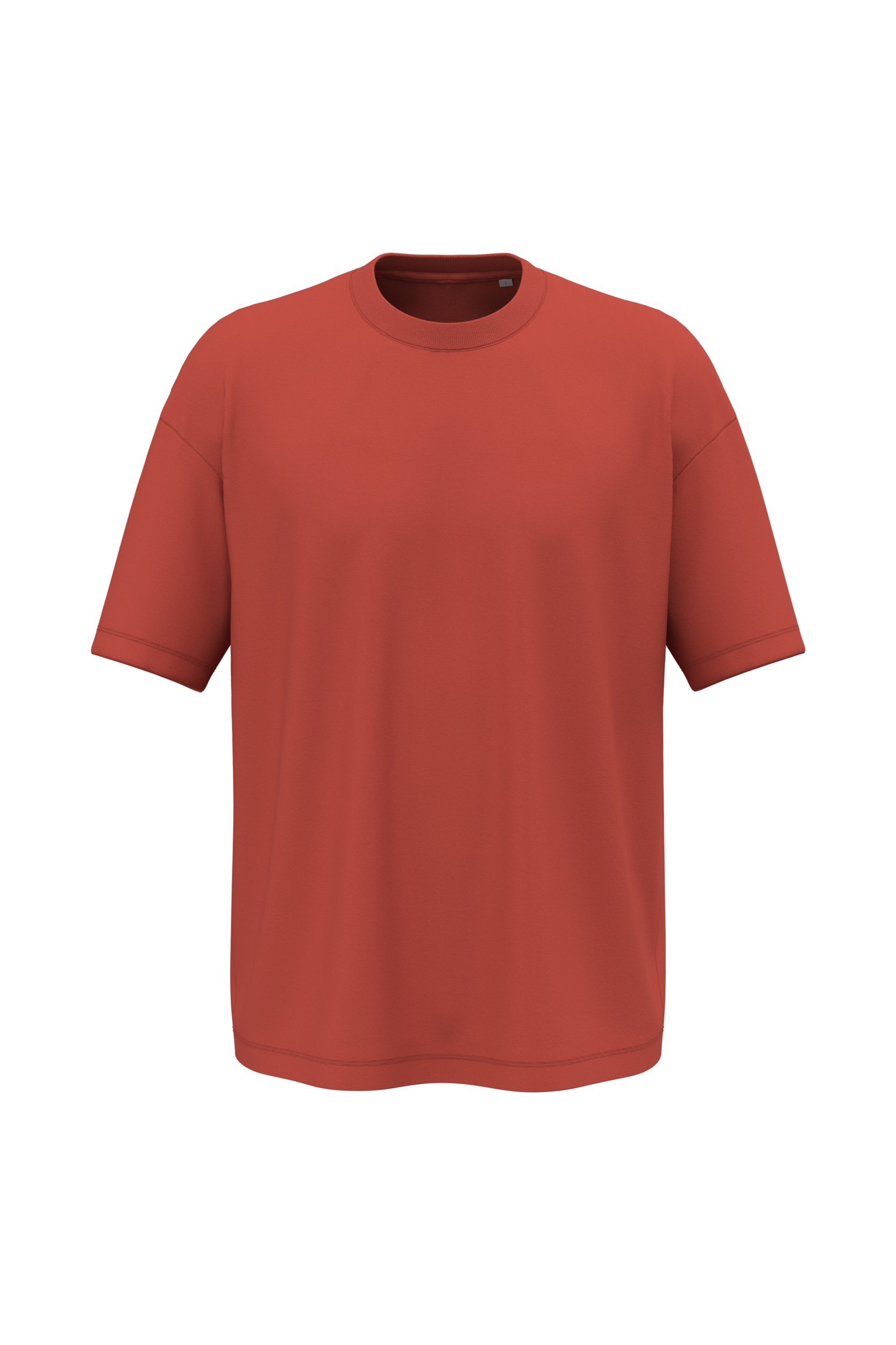 Ecologisch oversized heren T-shirt