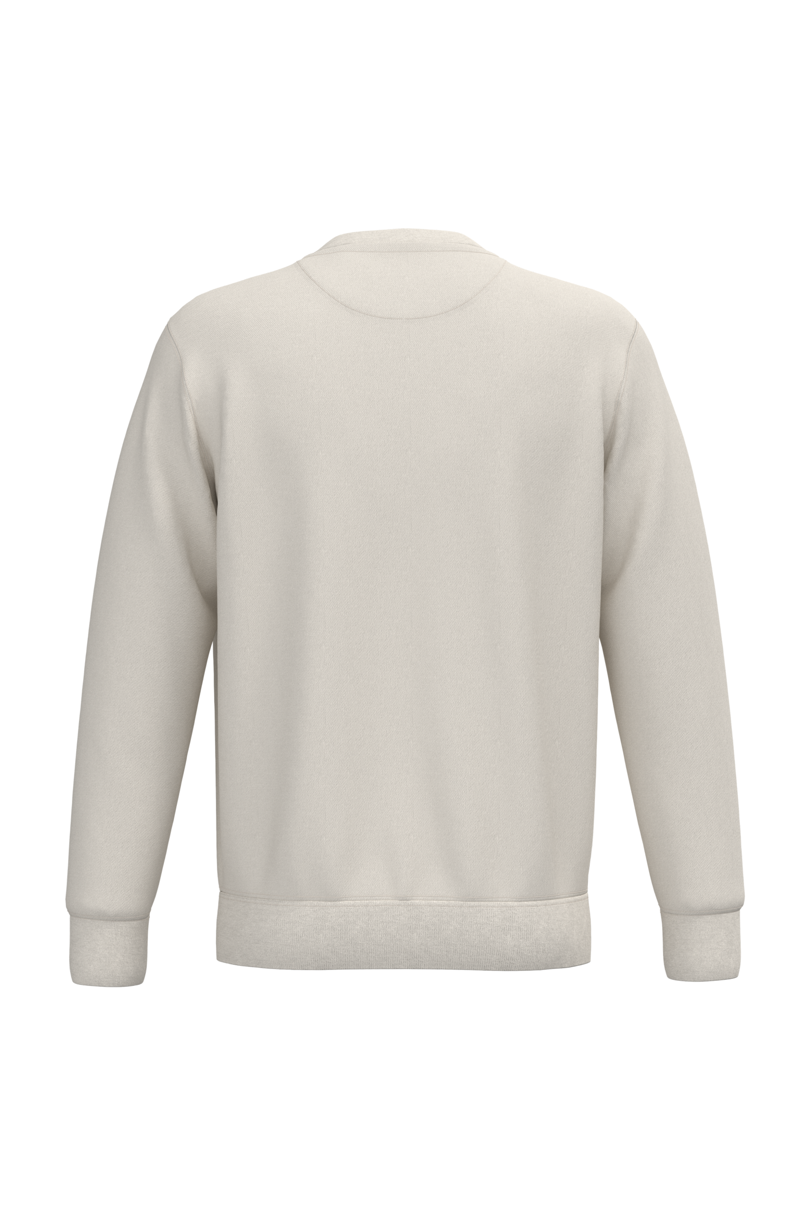 Ecologische uniseks sweater met ronde hals