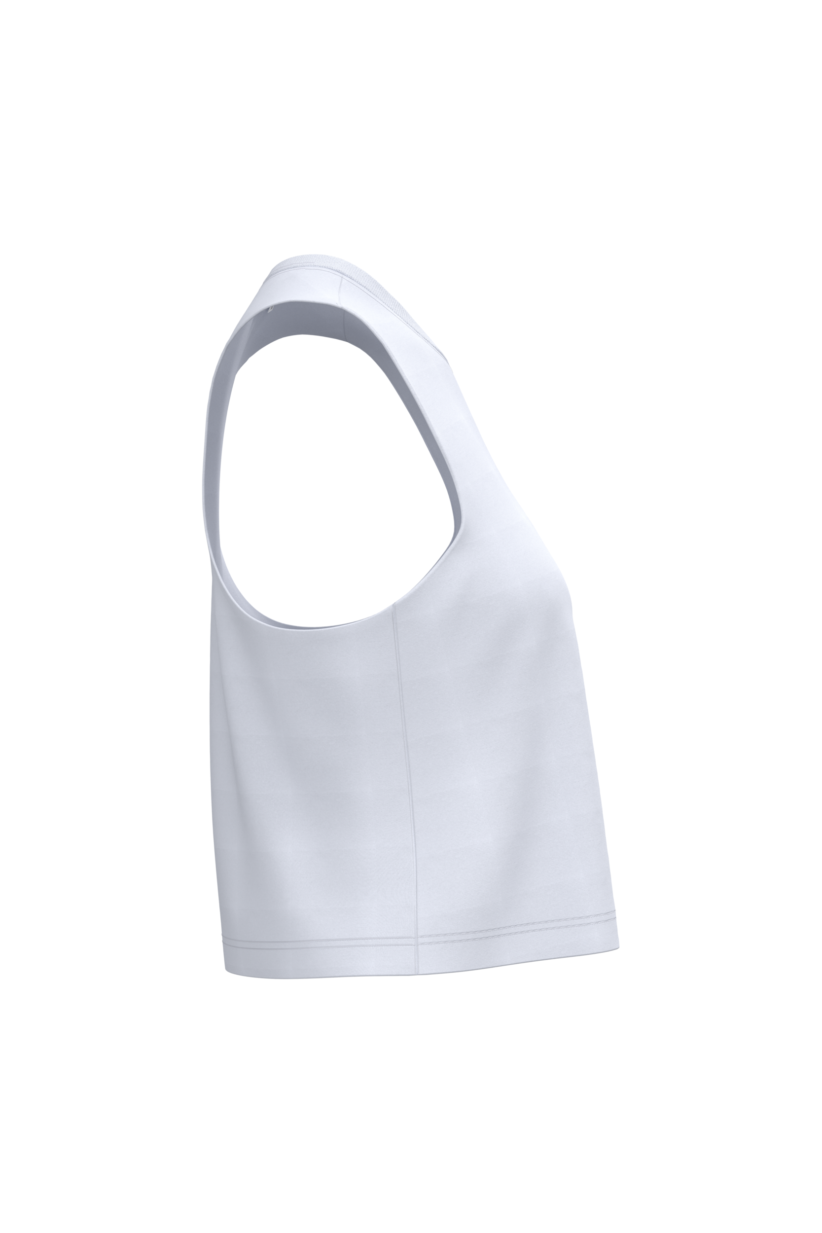 Dames triblend croptop