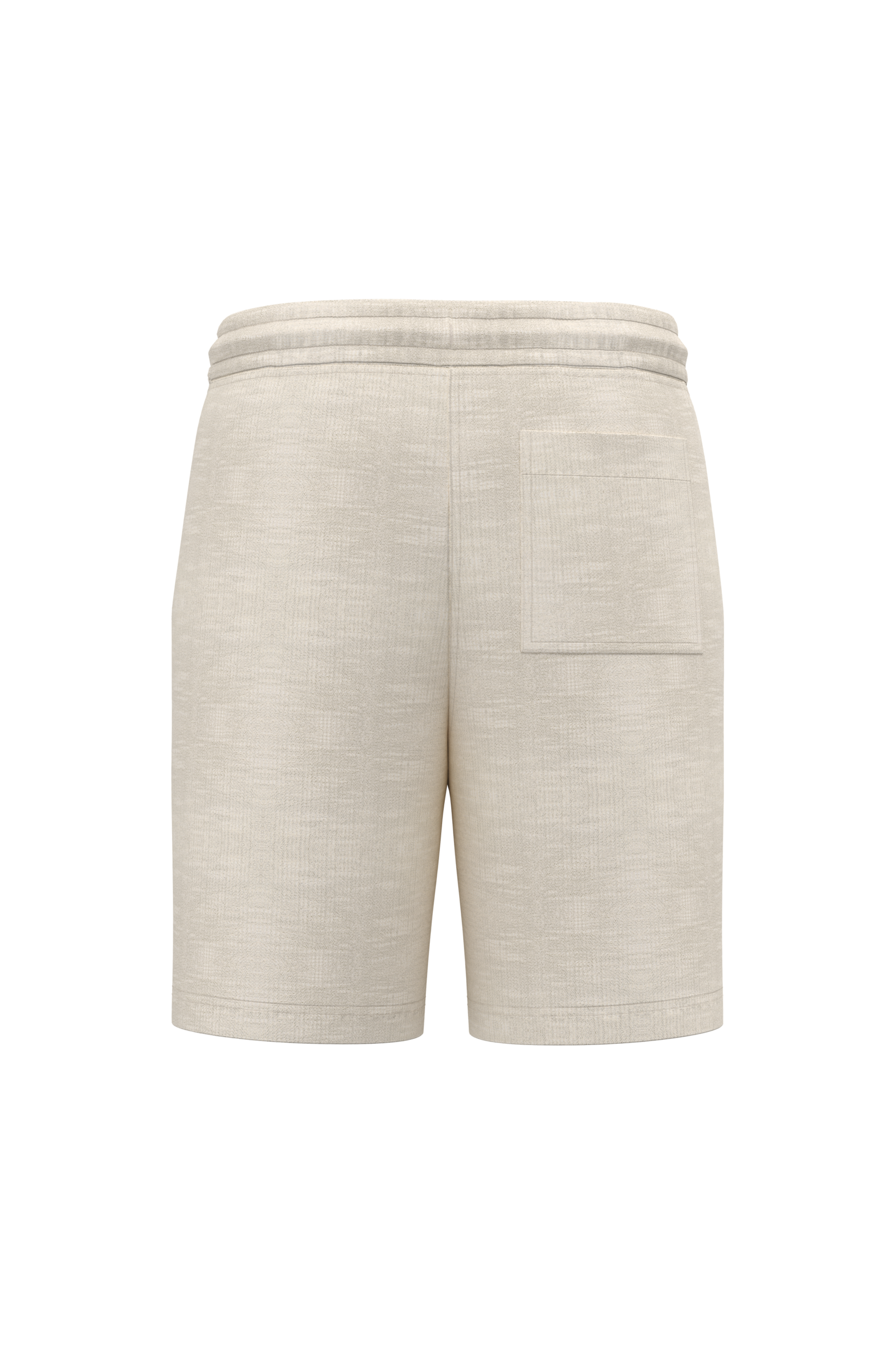 Heren bermuda met structuur