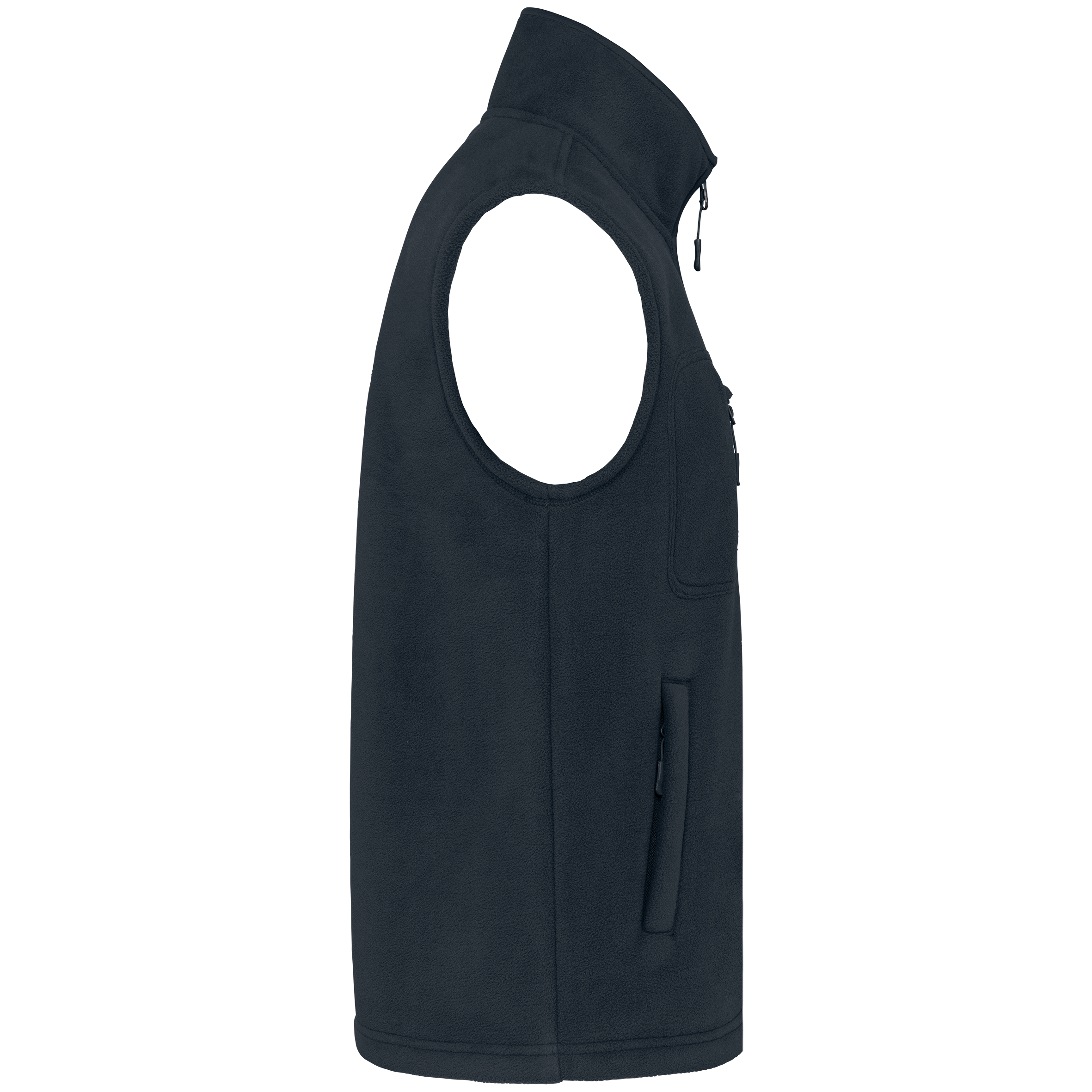 Fleece bodywarmer met binnenkant van sherpa uniseks