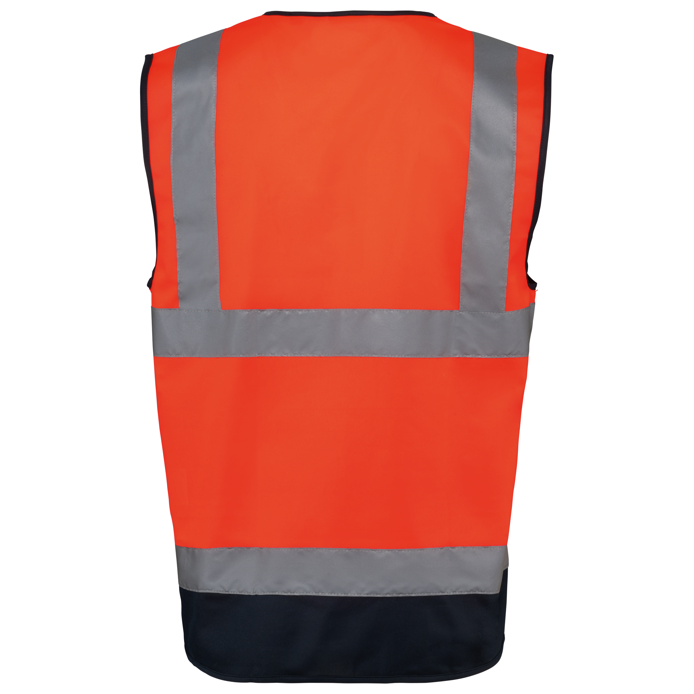 Gerecycled HI-VIS VEILIGHEIDSHESJE met rits
