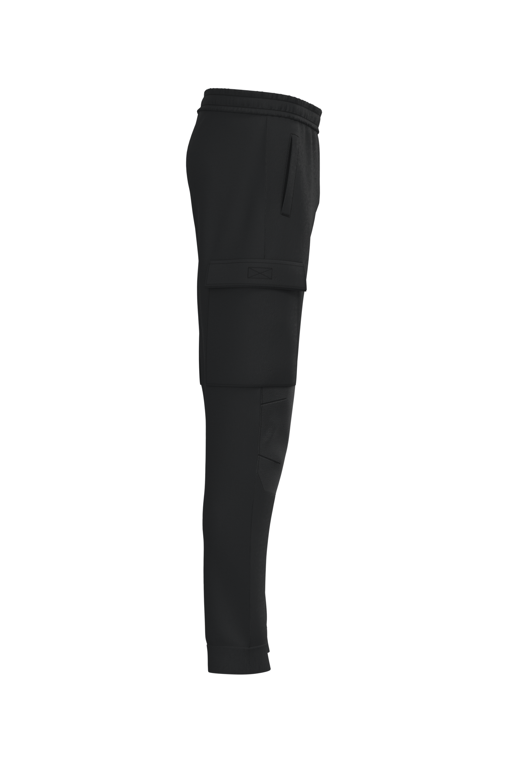 Ecologische heren fleece cargobroek