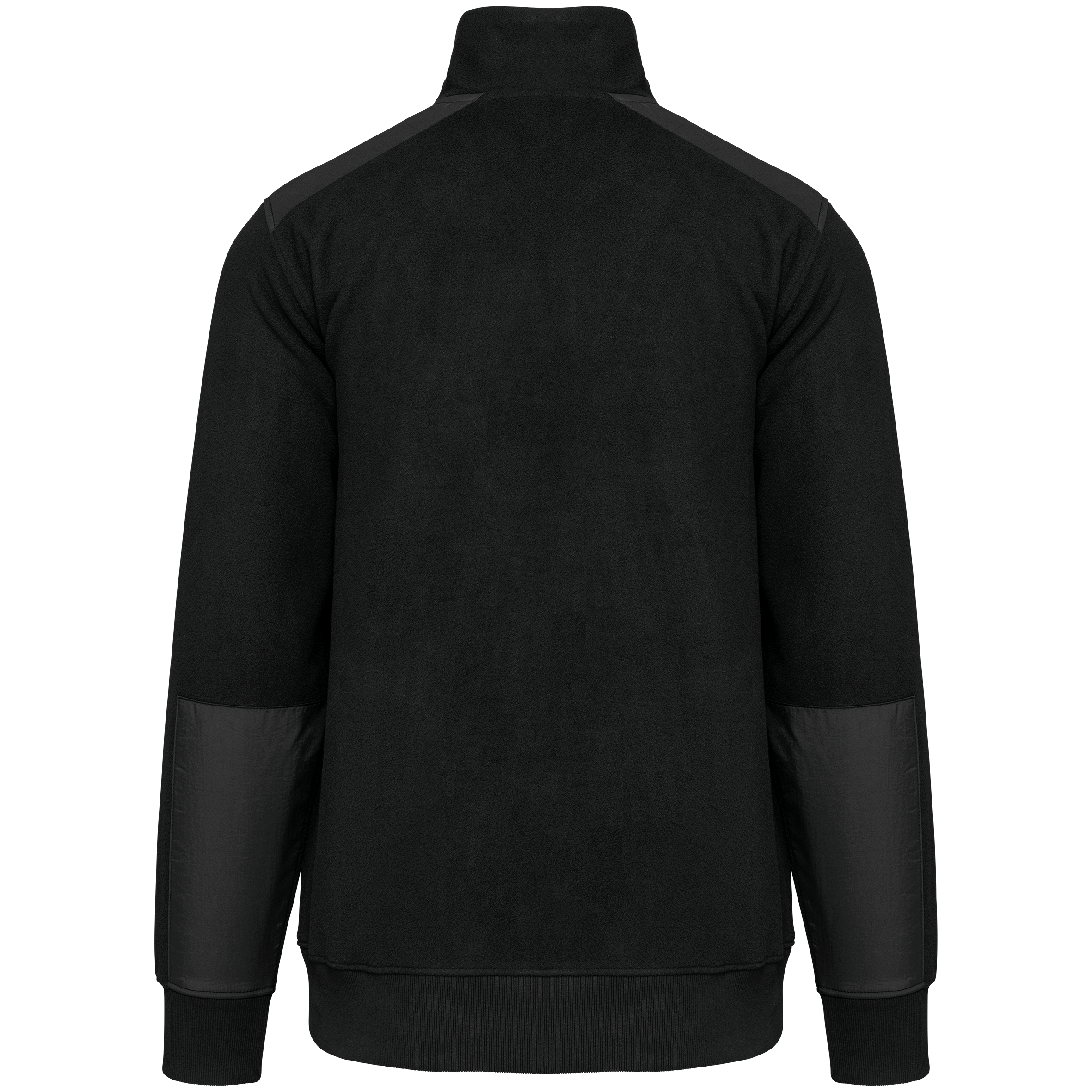 Ecologishe fleece met ritskraag unisex