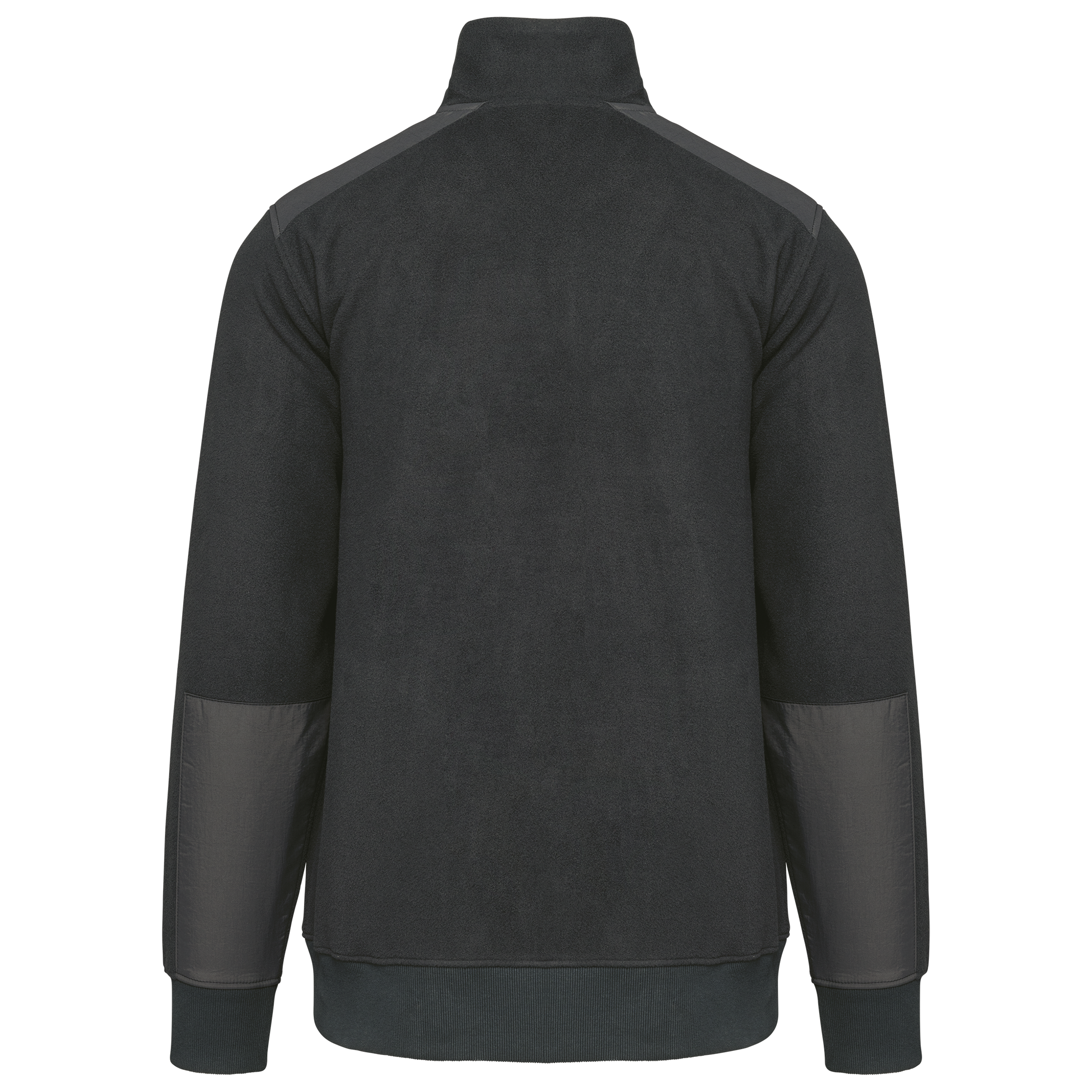 Ecologishe fleece met ritskraag unisex