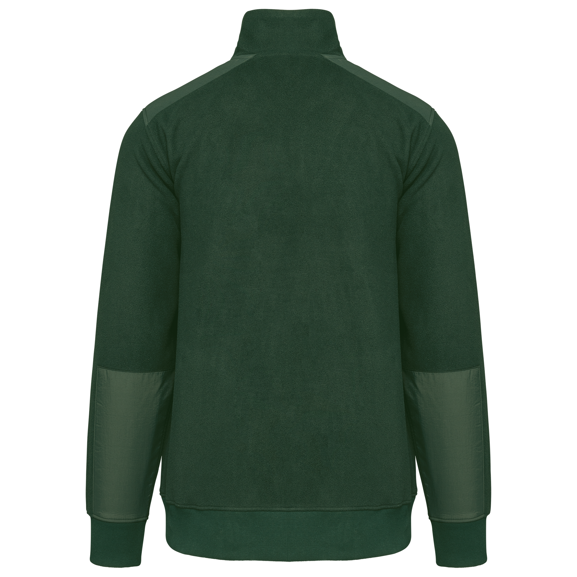 Ecologishe fleece met ritskraag unisex