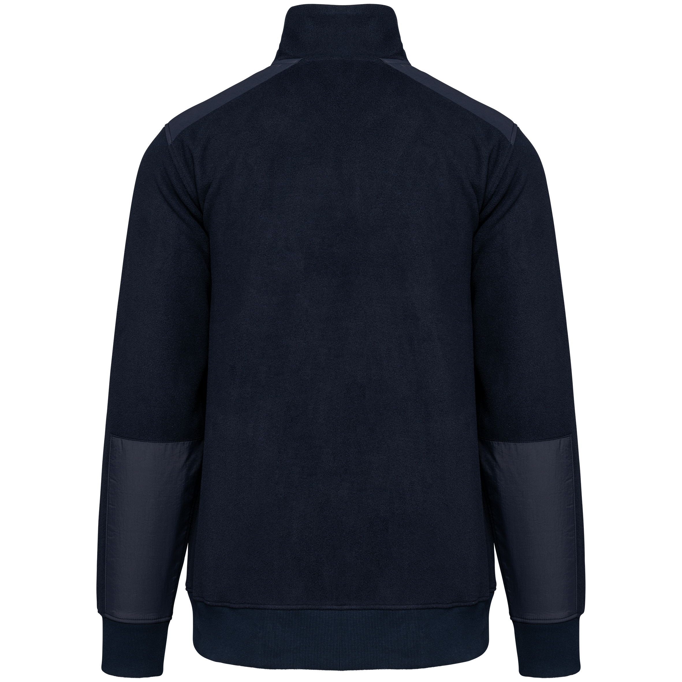 Ecologishe fleece met ritskraag unisex