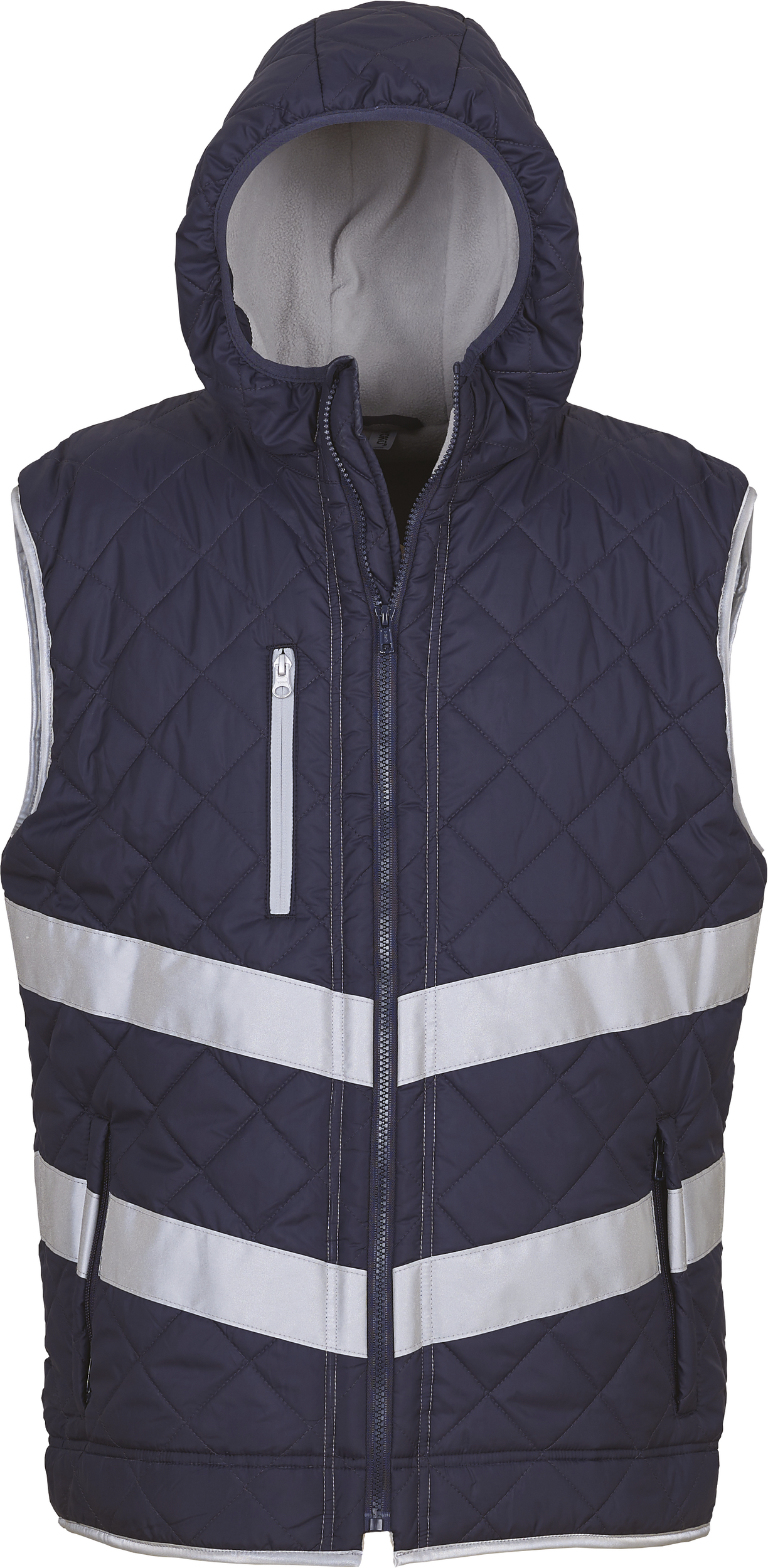 Kensington - Hi-Vis bodywarmer met capuchon
