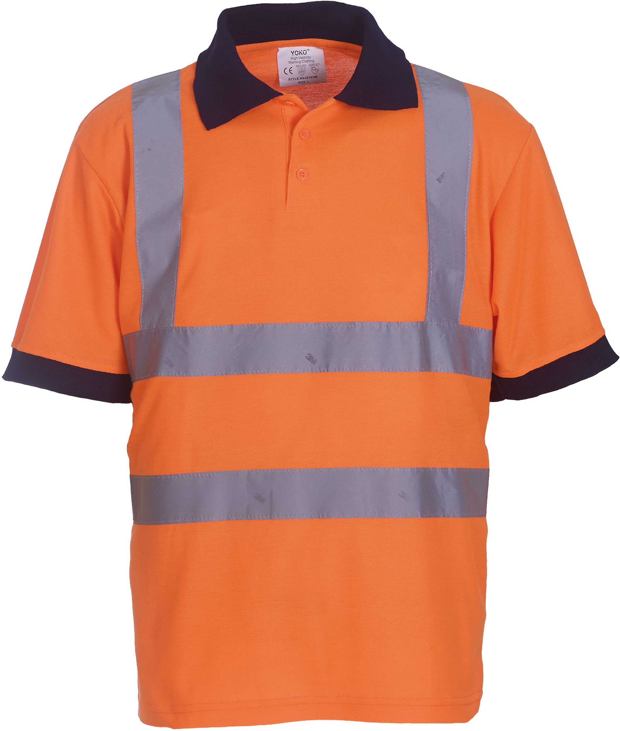 High Visibility polo korte mouwen