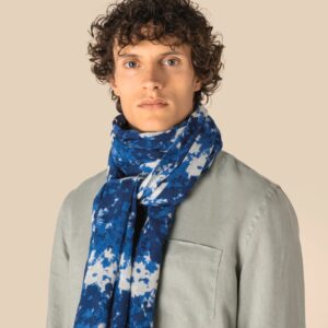 Uniseks tulbanddoek met bloemenmotief