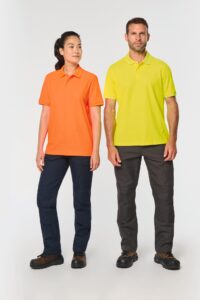 Ecologische uniseks polo katoen/polyester