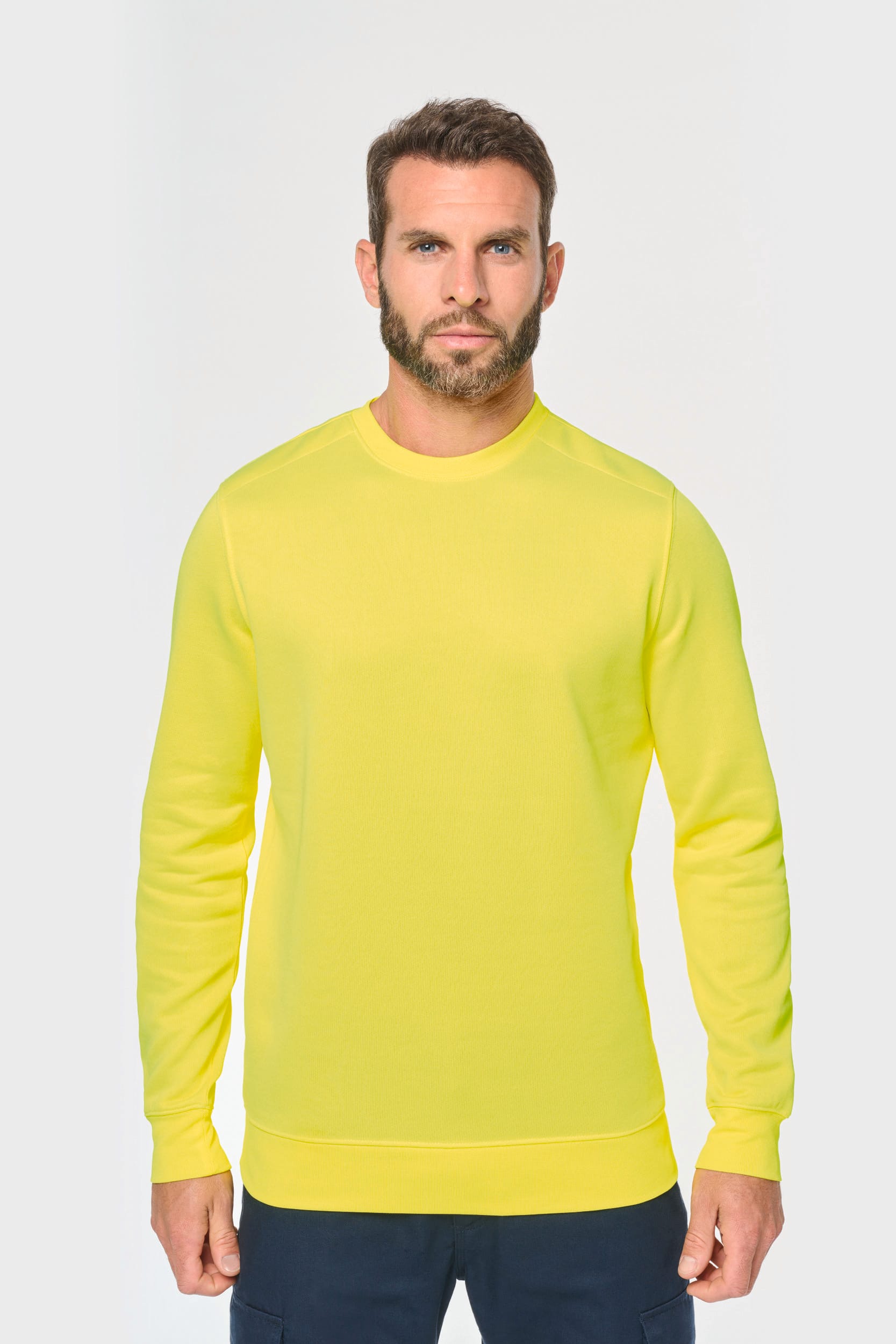 Ecologische uniseks sweater polyester/katoen