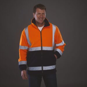 Zware fleece veiligheidsjas