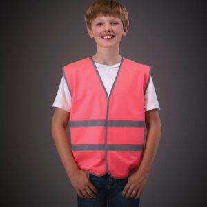 Veiligheidshesje met reflecterende zoom en strepen